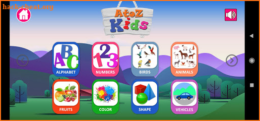 AtoZ Kids - Preschool / Nursery Learning & Quiz screenshot