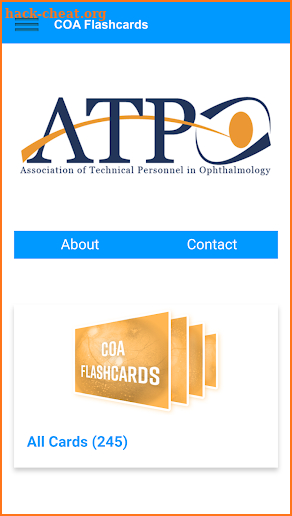 ATPO COA Exam Flashcards screenshot