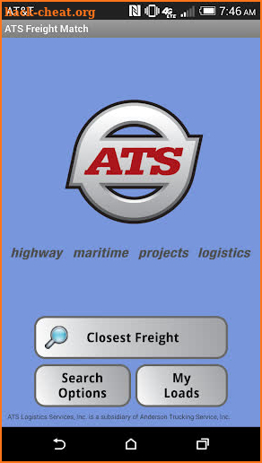 ATS Freight Match screenshot