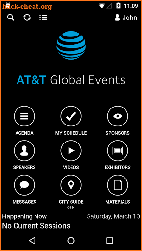ATT Global Events screenshot