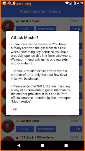 Attack Master! - Coins & Spins screenshot