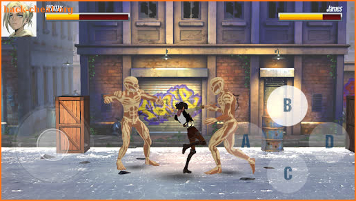 attack on titan fighting game screenshot