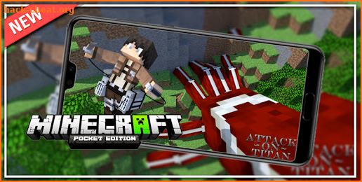 Attack On Titan Mod Minecraft PE Update screenshot