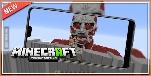 Attack On Titan Mod Minecraft PE Update screenshot