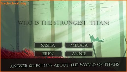 Attack on Titan Quiz Mystery screenshot