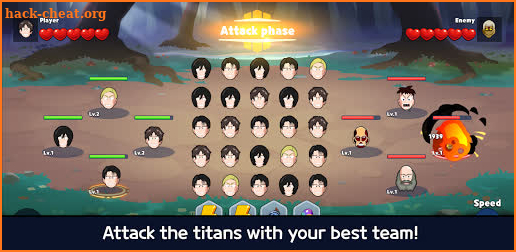 Attack the Titan - Match3 RPG screenshot