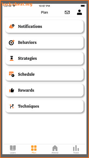 Attend Behavior screenshot