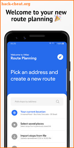 Attlaz - Route Planner screenshot