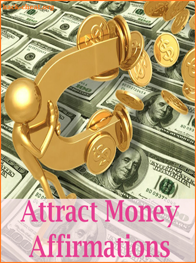 Attract money affirmations screenshot