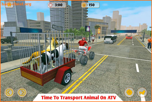 ATV Bike Pet Transport Delivery screenshot