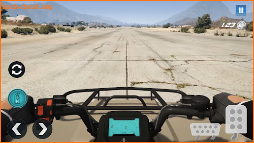 Atv Car Racing Games 2022 Quad Bike Simulator screenshot