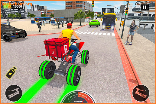 ATV Hot Pizza Delivery Boy 2021 screenshot