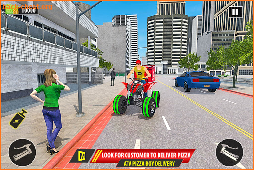ATV Hot Pizza Delivery Boy 2021 screenshot