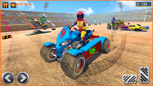 ATV Quad Bike Demolition Derby Crash 2021 screenshot