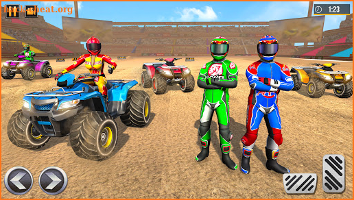ATV Quad Bike Demolition Derby Crash 2021 screenshot