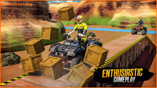 ATV Quad Bike Moto Rider Stunts Simulator 3D screenshot