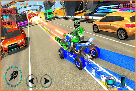 ATV Quad Bike Racing Simulator: Bike Shooting Game screenshot
