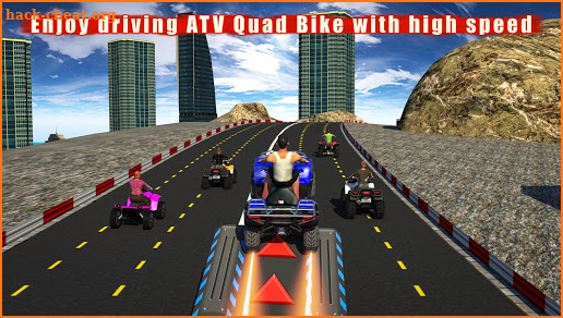 ATV Quad bike Racing Simulator: Bike stunts 2020 screenshot