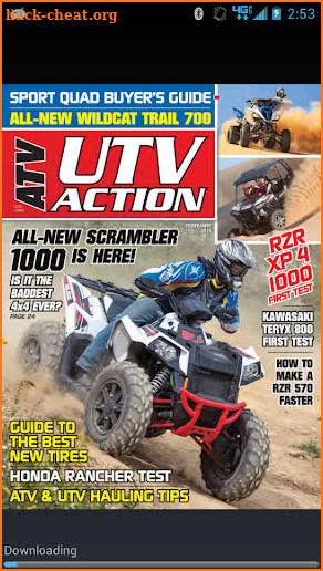 ATV UTV ACTION Magazine screenshot