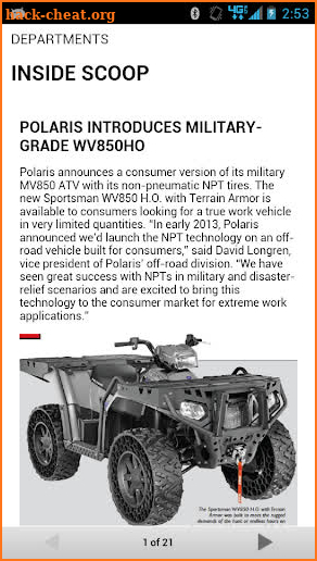 ATV UTV ACTION Magazine screenshot