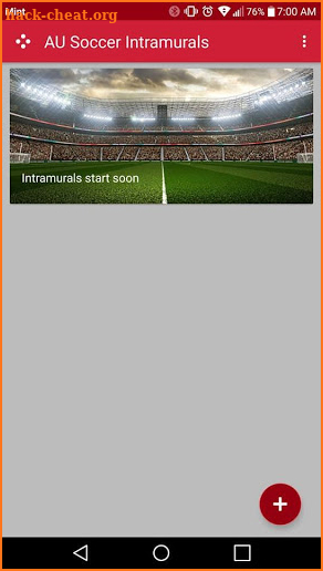 AU Soccer Intramurals screenshot