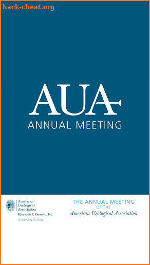 AUA Annual Meeting Apps screenshot