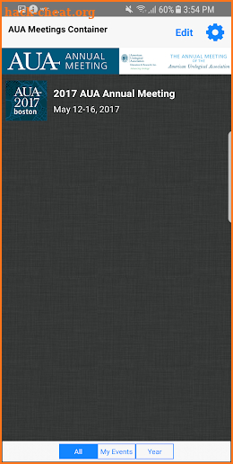 AUA Annual Meeting Apps screenshot