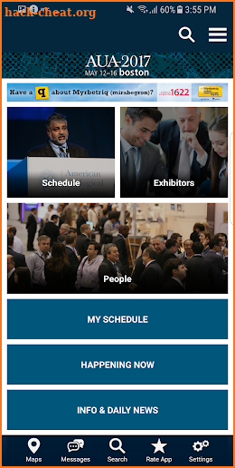 AUA Annual Meeting Apps screenshot