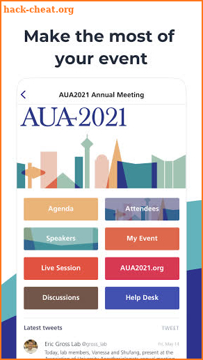 AUA2021 - AUA Annual Meeting screenshot