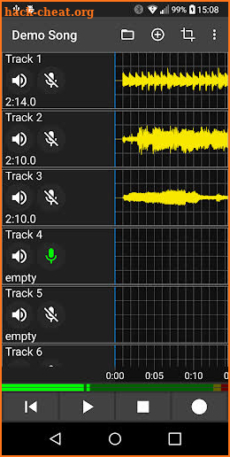 Aubade Audio Studio screenshot