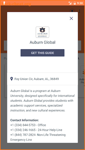 Auburn Guides screenshot