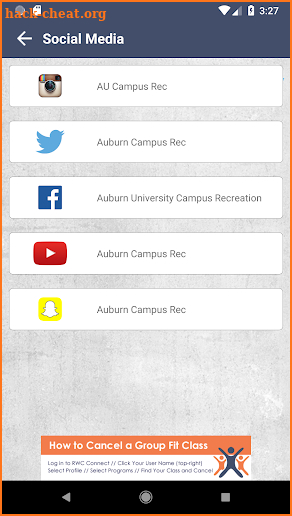 Auburn Rec screenshot