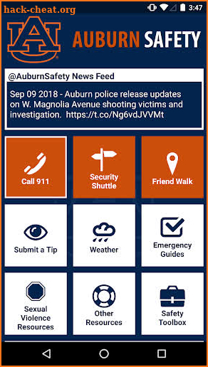 Auburn Safety screenshot