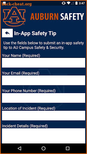 Auburn Safety screenshot
