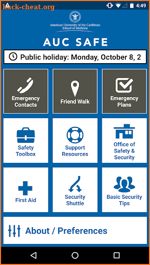 AUC Safe screenshot