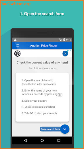 Auction Price Finder - ad free price check screenshot