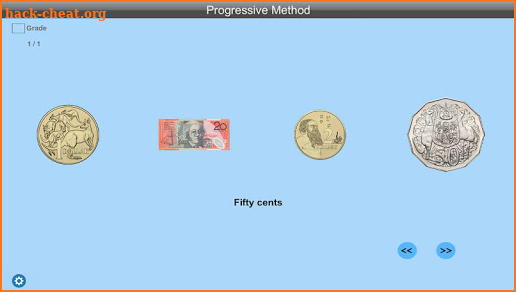 AUD Progressive Method screenshot