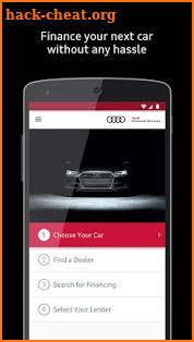 Audi Financial screenshot