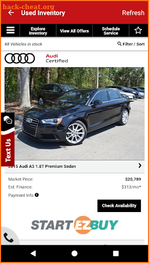 Audi Naples screenshot