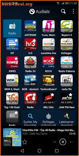 Audials Radio & Podcast Player and Recorder screenshot