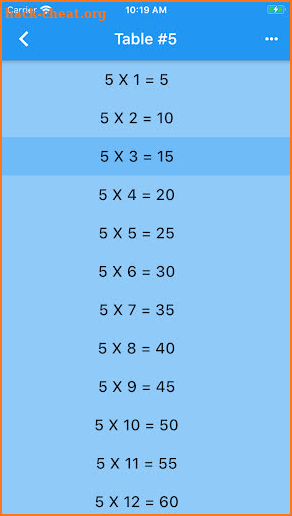 Audible Math Tables Pro by GameCafe.link screenshot