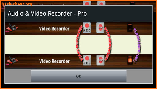 Audio and Video Recorder Pro screenshot