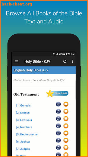 Audio Bible KJV Free Download - King James Version screenshot