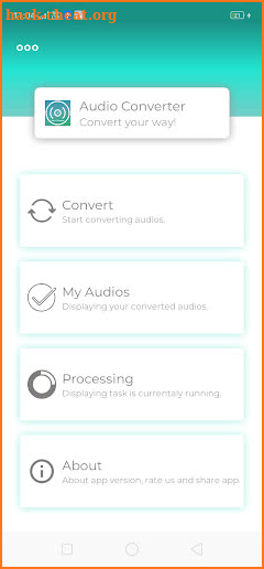 Audio Converter - All format,MP3, M4A, WAV screenshot
