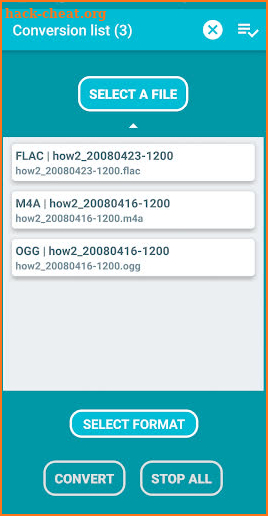 Audio Converter - All formats screenshot