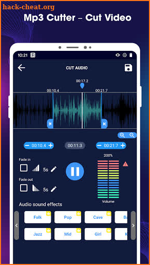 Audio Editor - Mp3 Cutter, Mixer screenshot