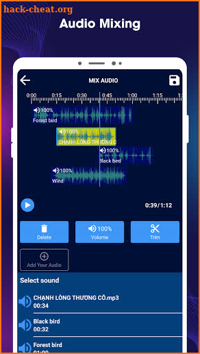 Audio Editor - Mp3 Cutter, Mixer screenshot