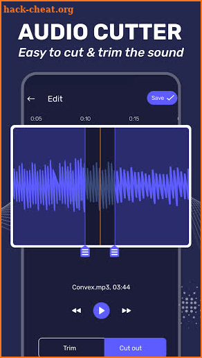 Audio editor - Voice recorder & Music  editor screenshot