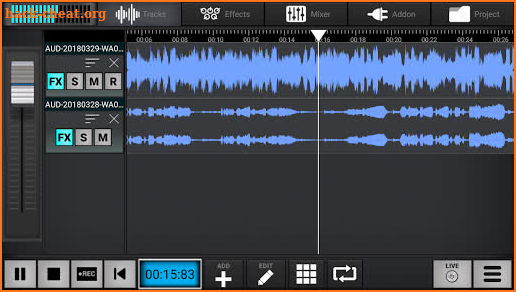 Audio Elements Demo screenshot