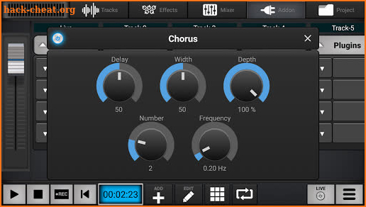 Audio Elements Demo screenshot